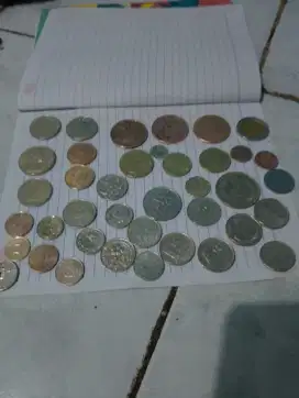 Uang koin cepean gambar wayang
