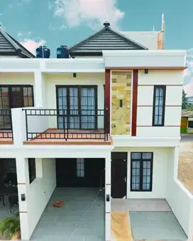 Rumah Cantik Gaya Bali - Akses cepat Ke LRT, TOL & Pusat Kota Jakarta
