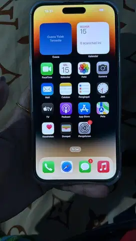 Iphone 14 pro max ex inter 1 TB warna gold