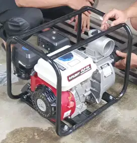 MESIN ALKON 3 INCH BUAT KURAS KOLAM / SEDOT BANJIR BARU 100%