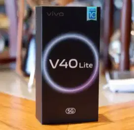 VIVO V40 Lite 5G 8GB+256GB Black BNIB Garansi Resmi Indonesia