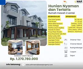 Rumah Strategis Sejuk Asri dan Nyaman lokasi dekat dengan Mall