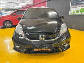 BRIO SATYA E CVT AT 2017 HITAM (TDP 10jt LOW KM)
