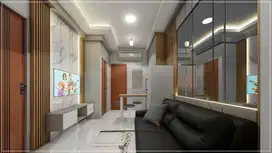 Jual Apartemen Full Interior Gunawangsa Manyar 2BR Corner