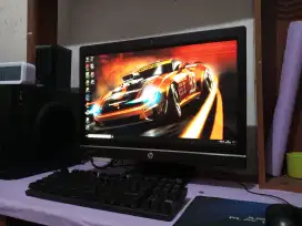 Pc all in one HP intel core i5 gen4 + ram 8gb + monitor 22inch AIO