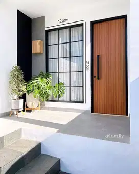 jenis pintu aluminium