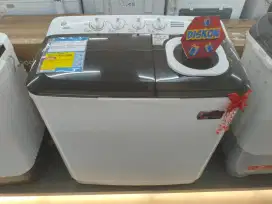 Mesin Cuci 2 Tabung Toshiba 8.5 KG Cicilan Tanpa DP Gratis 2x Cicilan