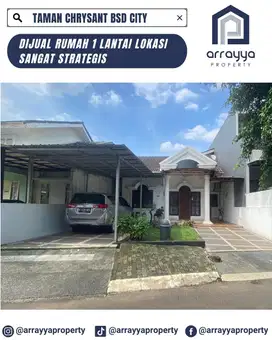 DIJUAL RUMAH CLUSTER TAMAN CHRYSANT BSD 'MRB55