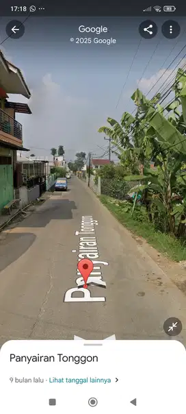 Tanah disewakan di lembang dekat kampus UNAI  cocok buat usaha