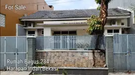 Dijual Cepat Rumah 234 m² - Jl Dahlia Indah - Harapan Indah - Bekasi