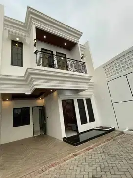 Rumah 2 Lantai Premium Classic Modern Dikawasan Strategis Bintaro