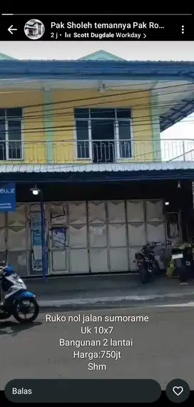Tempat usaha luas 70 m2 harga 750 juta di Candi, Kabupaten Sidoarjo