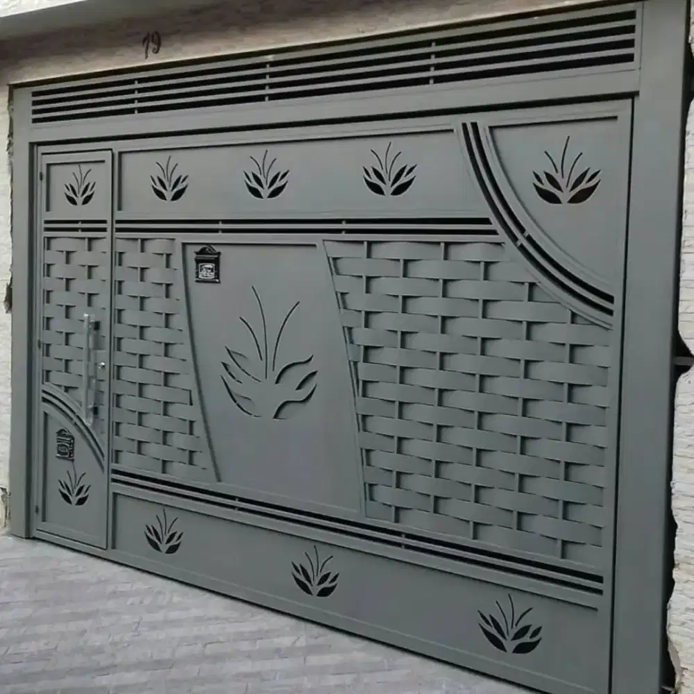 Bengkel las Lampung tralis kanopi pintu pagar gerbang tangga