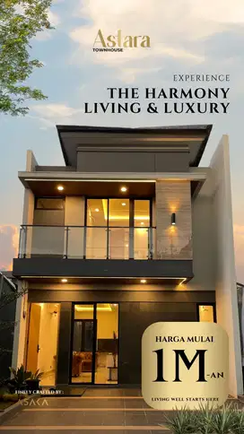Rumah siap huni dekat pintu toll limo depok