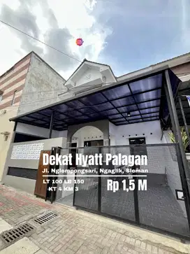 Rumah dekat Hyatt, Al azhar di lempongsari palagan
