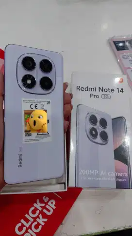 Redmi note 14 PRO 5G. Ram 8+8/256. Bisa kredit tanpa dp bunga mulai 0%