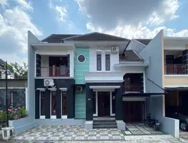 rumah mewah dalam perumahan elit di tengah kota jogja dekat malioboro