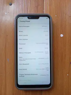 Oppo A3S ram 2 batre awet