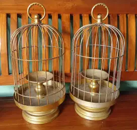 wadah lilin model sangkar burung