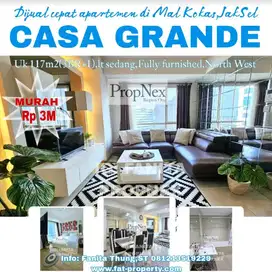 Apt Casa Grande Residences Twr Montana,sekomplek Mal Kokas,JakSel