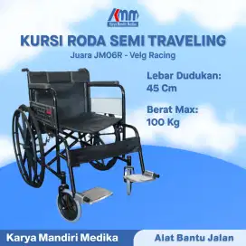 Kursi Roda Juara JM-06 / Kursi Roda Standar Vleg Racing