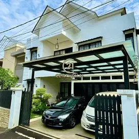 Rumah Di Lebak Bulus Full Furnish Konsep Rumah American Clasicc