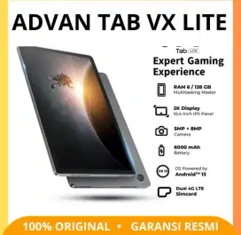 Murah new Tab Advan VX lite 6/128 +case grs resmi