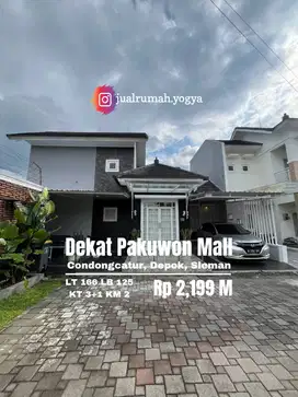 Rumah dalam perumahan dekat Pakuwon Mall Condongcatur
