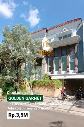 Rumah Golden garnet citraland