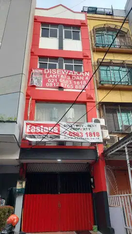 Ruko Sunter Disewakan Lantai 3 Saja