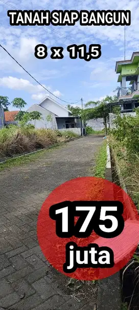 TANAH KAVLING SIAP BANGUN KARANGPLOSO