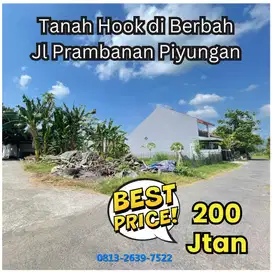 Tanah SHM Aman di Berbah, Siap AJB Notaris