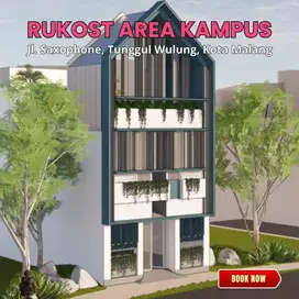 Rukost Saxophone : Kost Nyaman di Tengah Kota Malang