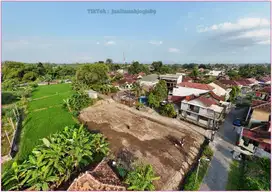 Tanah Sleman Jogja dekat sekolah BIAS Kaliurang akses papasan