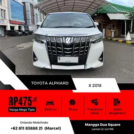 TOYOTA ALPHARD X/G 2018/2019 TERMURAH