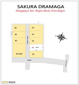 Kavling Sakura Dramaga Bogor legalitas SHM