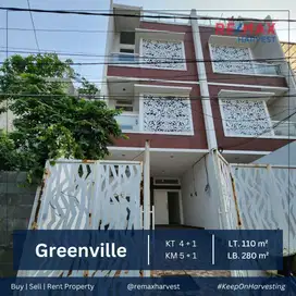 Dijual Sangat Murah Rumah lebar 5 meter Dalam Komplek Greenvilee