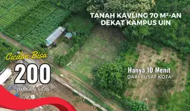 Tanah Strategis Sumbersekar Dau Harga 200 Jutaan, Bebas Banjir