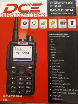 Handy Takkie HT Kondisi Baru.
