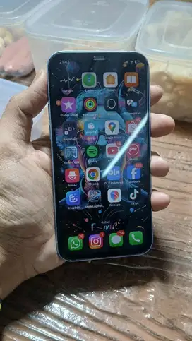 Jual iphone 12 128 gb intr mulus pemakaian pribadi