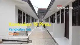 Kontrakan 19 Pintu TERISI PENUH area Pangkalan Jati-Cinere Depok