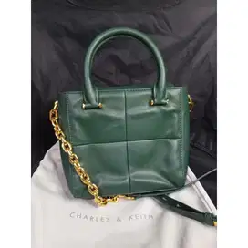 Charles & Keith Chain Handle Square