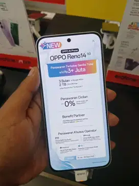 KREDIT HP TANPA DP OPPO RENO 14 5G TERBARU