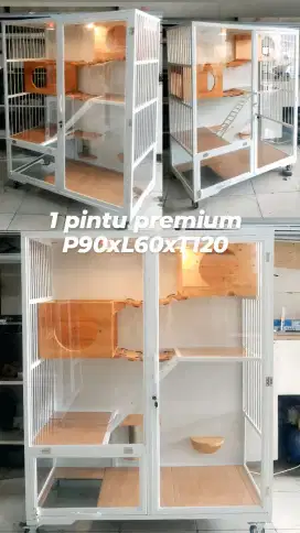 Kandang kucing premium