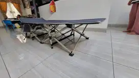 Ranjang Lipat Folding Bed Velbed - Abu-abu