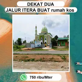 KAVLING RUKO ITERA HANYA 100 METER KE JALUR 2 ITERA DAN NEMPEL JLN DES