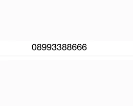Nomor 11 digit super cantik dan rapi 666 Tri