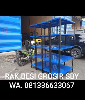 RAK BESI SIKU LUBANG FULL BESI