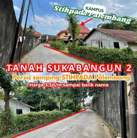 JUAL TANAH DEKAT KAMPUS STIPADA PALEMBANG