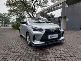DP 5% Toyota Agya Silver 1.2 New G -AT 2023 DOE